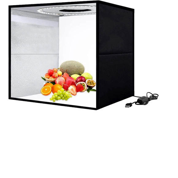 eBay Seller 12"x12" LED Light Box Tent Portable Photography eBay Logo Reseller - Picture 3 of 5